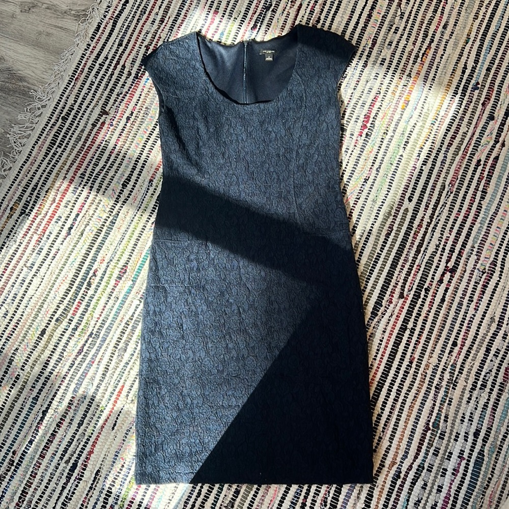 Ann Taylor Navy Lace Dress